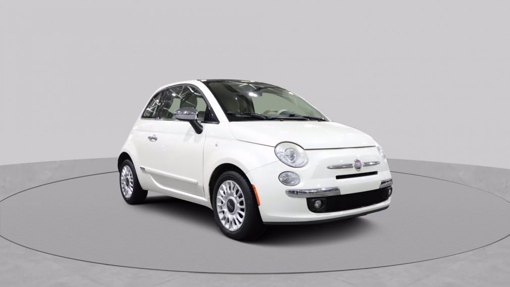 2012 Fiat 500 Lounge CUIR+AUTO+A/C+ENS.ELEC.+++ #0