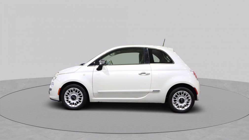 2012 Fiat 500 Lounge A/C GR ELECT BLUETOOTH TOIT CRUISE #4