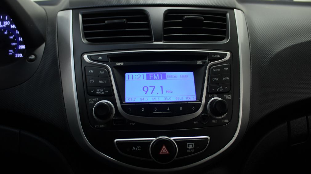 2013 Hyundai Accent GL Hatchback A/C Gr-Électrique Lecteur CD #12