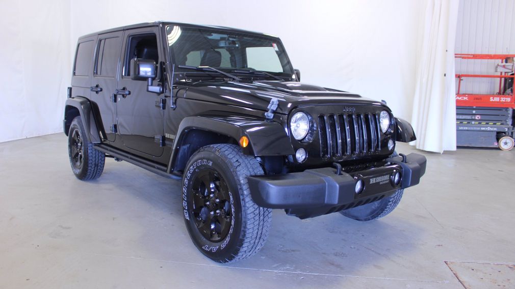 2015 Jeep Wrangler Unlimited 4X4 2 Toits A/C Gr-Électrique Mags #0