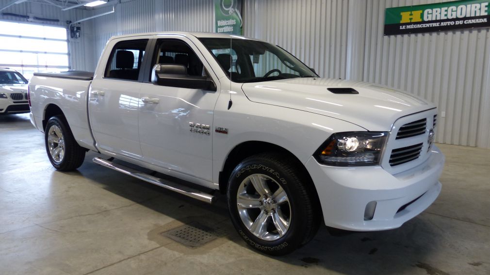 2015 Ram 1500 Sport Crew-Cab 4X4 Cuir-Toit-Nav #0