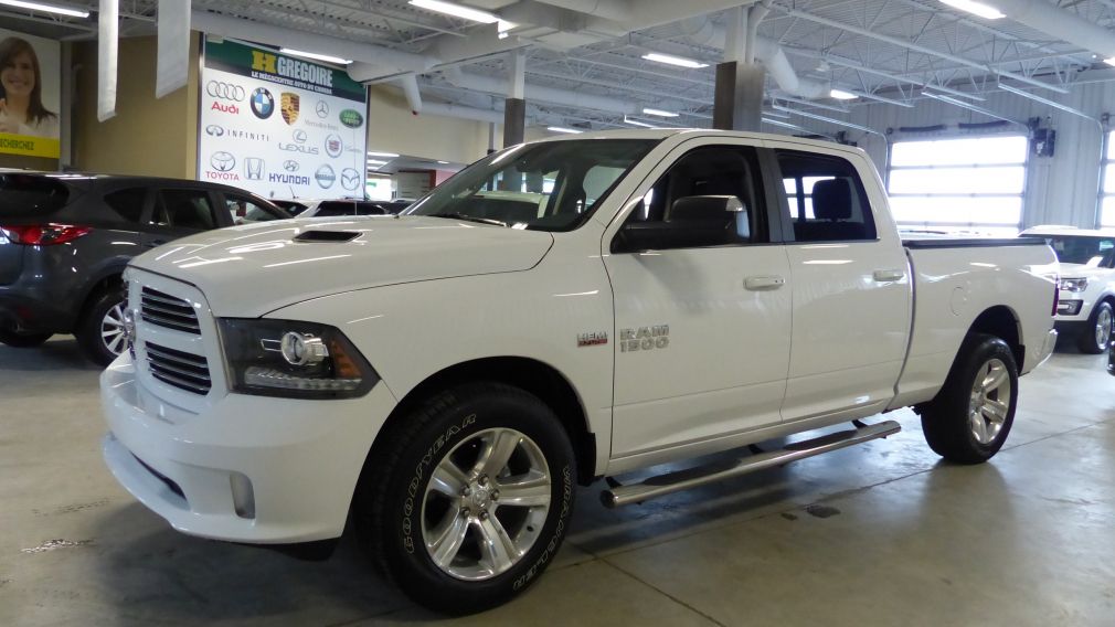 2015 Ram 1500 Sport Crew-Cab 4X4 Cuir-Toit-Nav #2