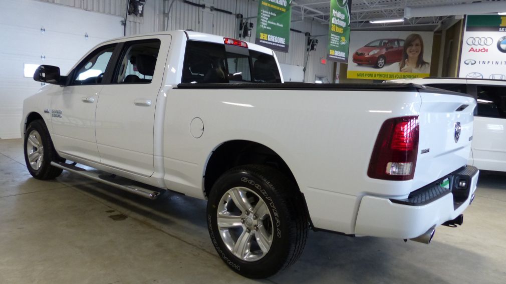 2015 Ram 1500 Sport Crew-Cab 4X4 Cuir-Toit-Nav #4