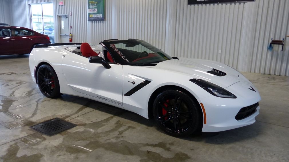 2016 Chevrolet Corvette Z51 Convertible 3LT (cuir-nav-suspension reglabe) #0