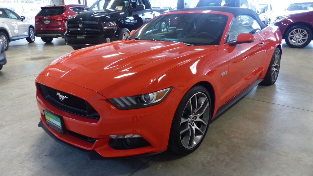 2015 Ford Mustang GT Premium Convertible (Cuir-Nav-Bluetooth) #3