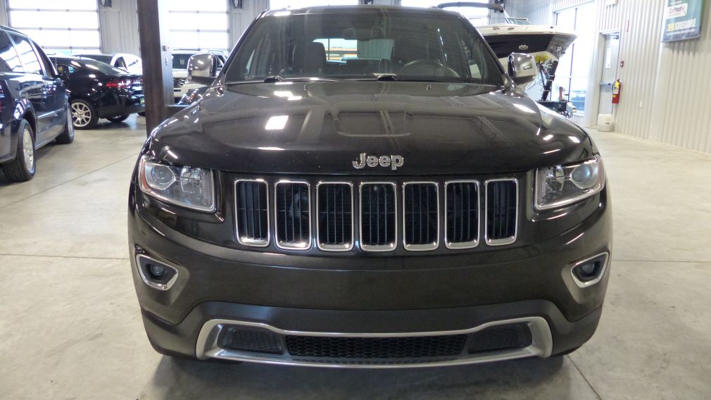 2014 Jeep Grand Cherokee Limited AWD CUIR TOIT A/C Gr-Électrique Bluetooth #2