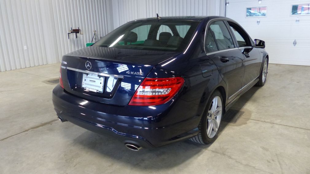 2014 Mercedes Benz C300 4 Matic AWD (CUIR-TOIT) A/C Gr-Électrique Bluetoot #6