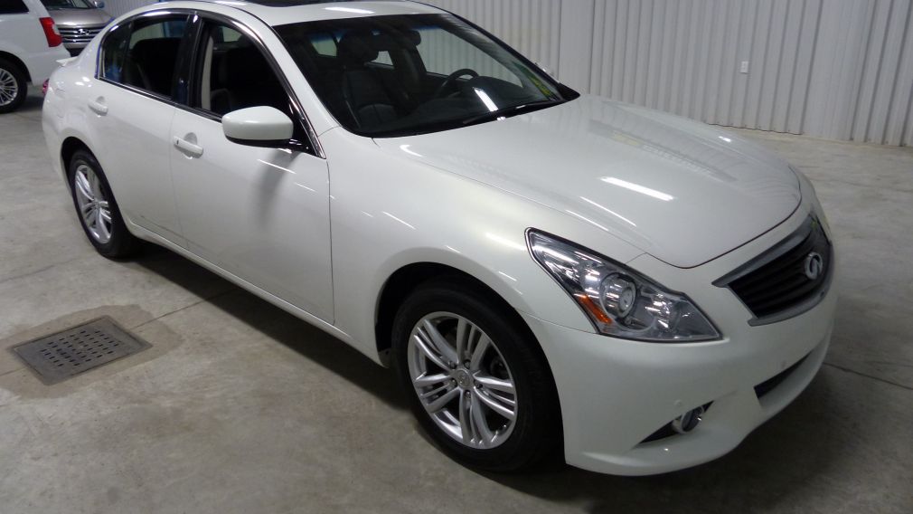 2013 Infiniti G37 Luxury AWD (CUIR-TOIT-NAV) Cam Bluetooth #0