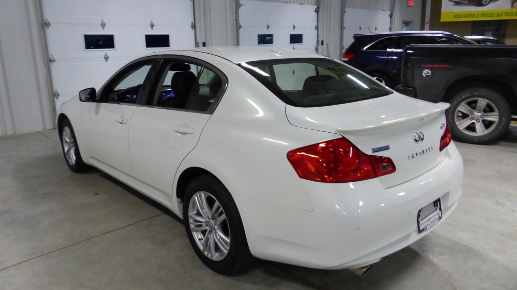 2013 Infiniti G37 Luxury AWD (CUIR-TOIT-NAV) Cam Bluetooth #4