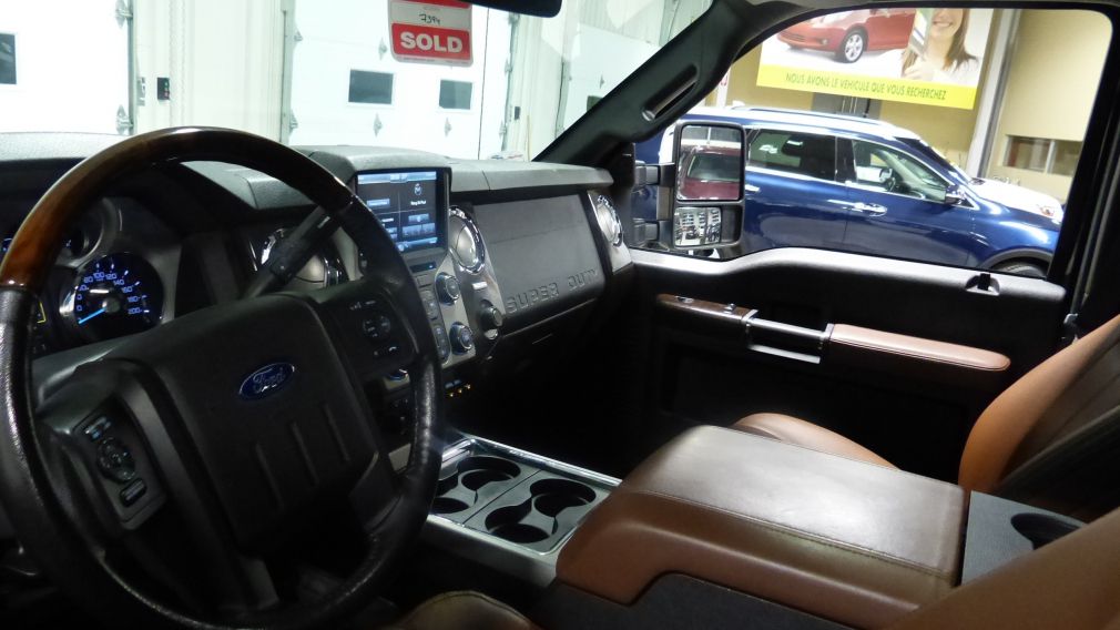 2015 Ford F250SD Lariat 4X4 Turbo Diesel  (CUIR-TOIT-NAV) CAM Bluet #8