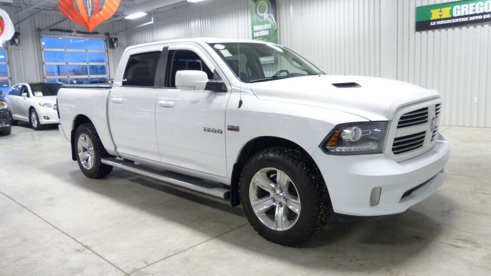 2013 Ram 1500 Sport 4WD CREW (Cuir-Toit-Nav-Mags) #0