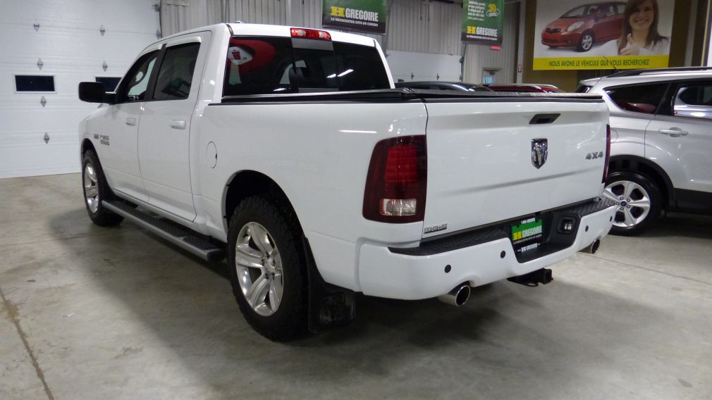 2013 Ram 1500 Sport 4WD CREW (Cuir-Toit-Nav-Mags) #4