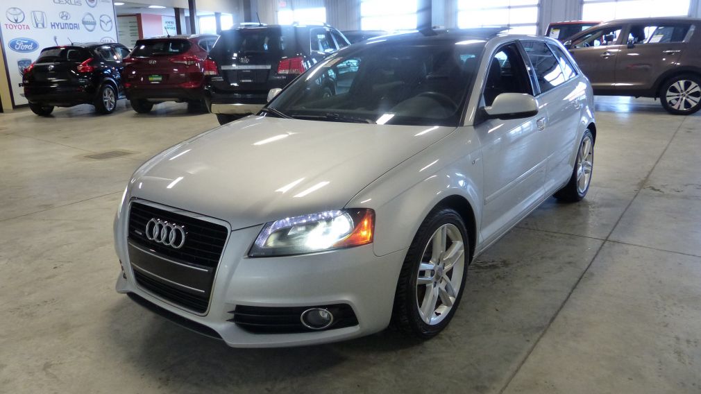 2012 Audi A3 2.0T S-Line Progressiv AWD (Cuir-Toit-Mags) #2