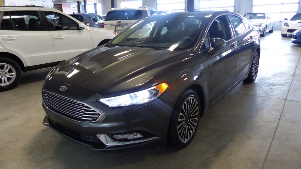 2017 Ford Fusion SE 2.0T AWD A/C Gr-Électrique (Cuir-Nav-Mags) #2