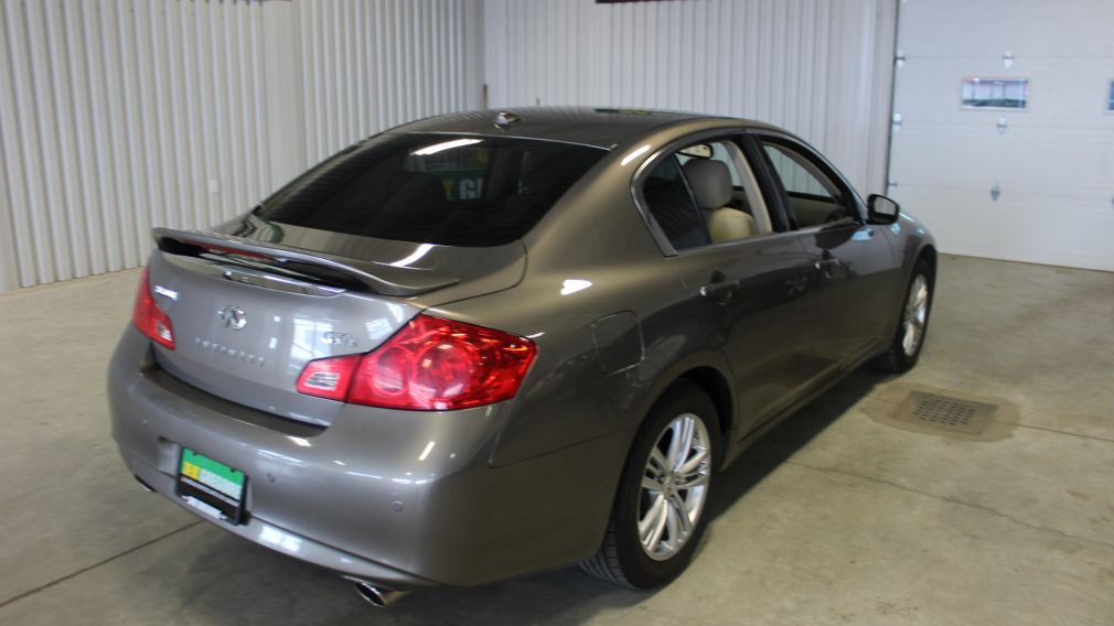 2011 Infiniti G37 Luxury AWD A/C (TOIT-BLUETOOTH) #7