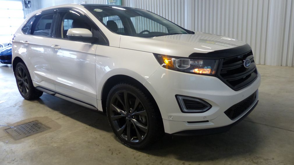 2015 Ford EDGE Sport AWD (CUIR-TOIT PANO -NAV- ASS STATIONNEMENT #0