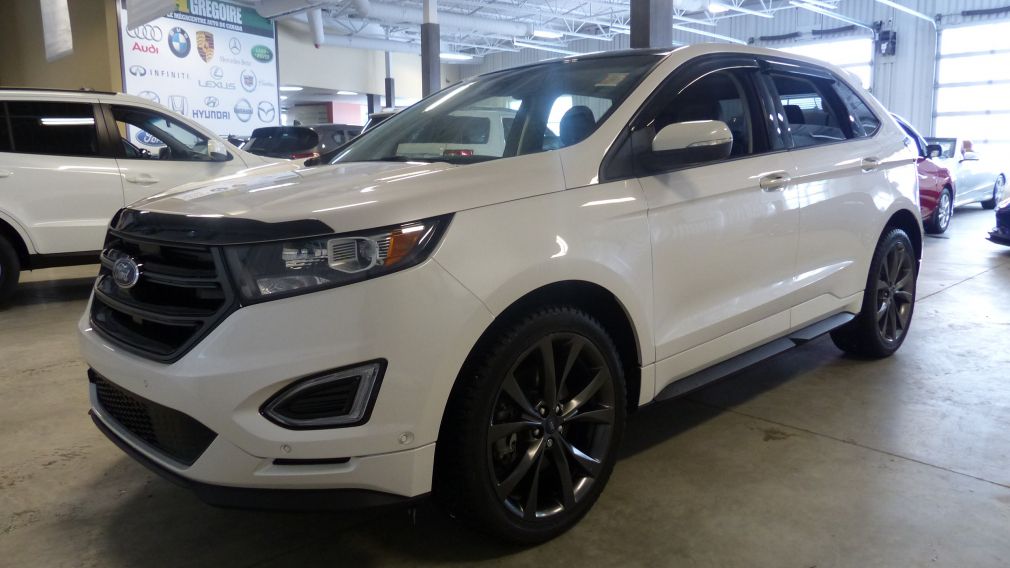 2015 Ford EDGE Sport AWD (CUIR-TOIT PANO -NAV- ASS STATIONNEMENT #3