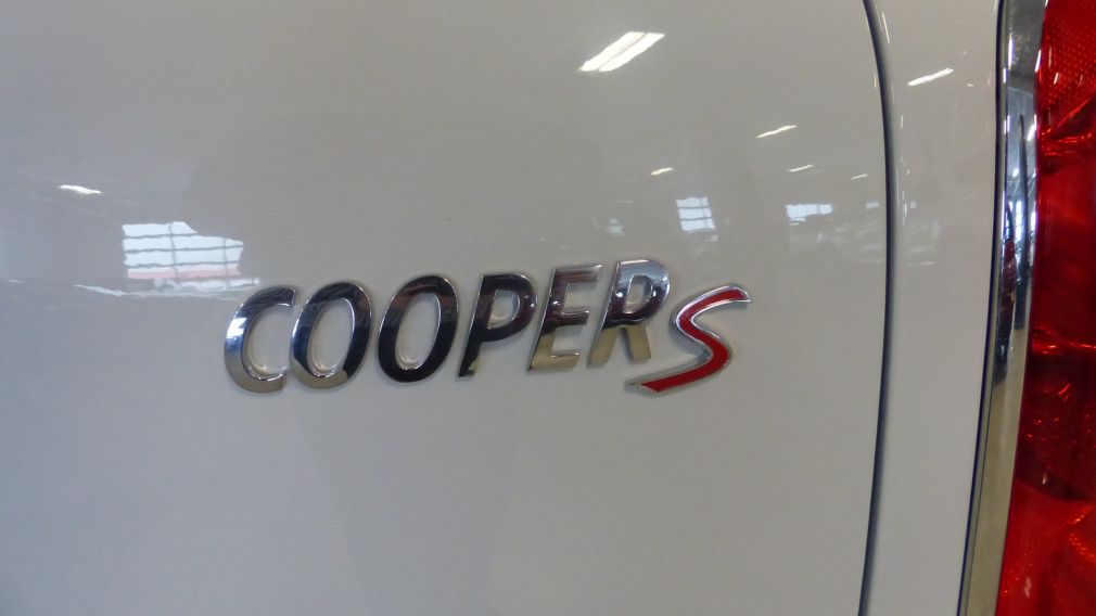 2013 Mini Cooper S ALL4 AWD TOIT DOUBLE A/C Bluetooth #23