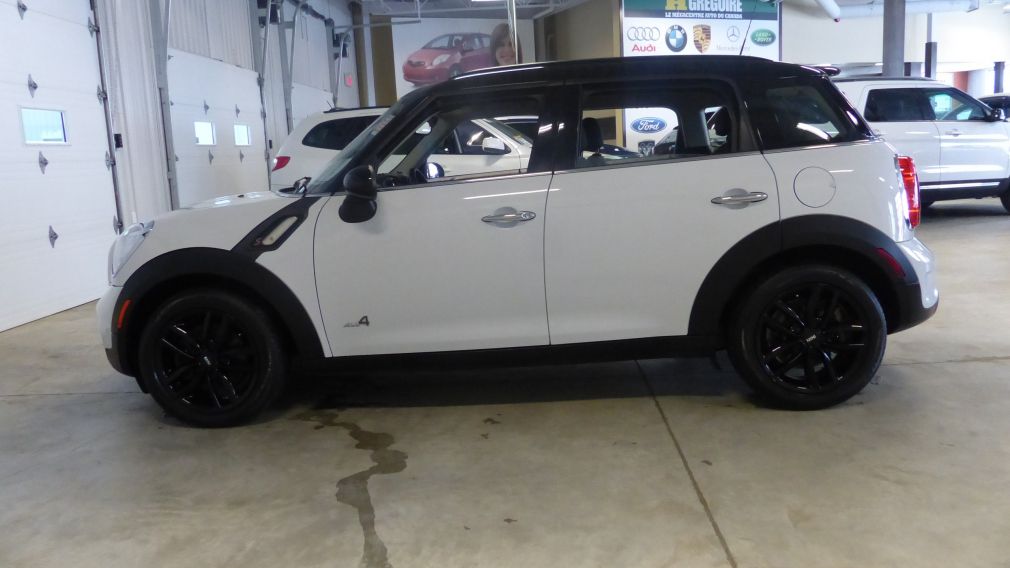 2013 Mini Cooper S ALL4 AWD TOIT DOUBLE A/C Bluetooth #4