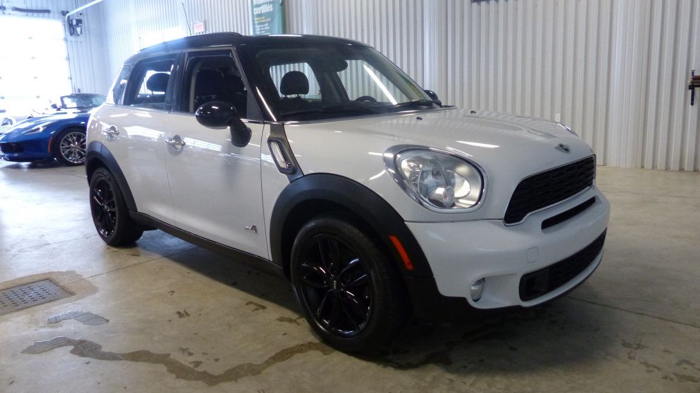 2013 Mini Cooper S ALL4 AWD TOIT DOUBLE A/C Bluetooth #0