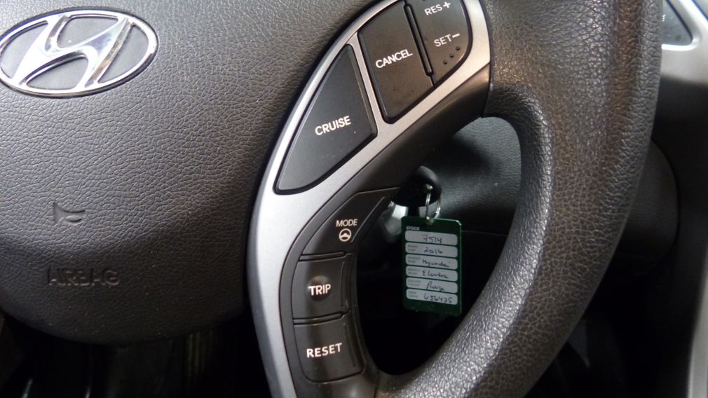2016 Hyundai Elantra GL A/C Gr-Électrique (Bluetooth) #12