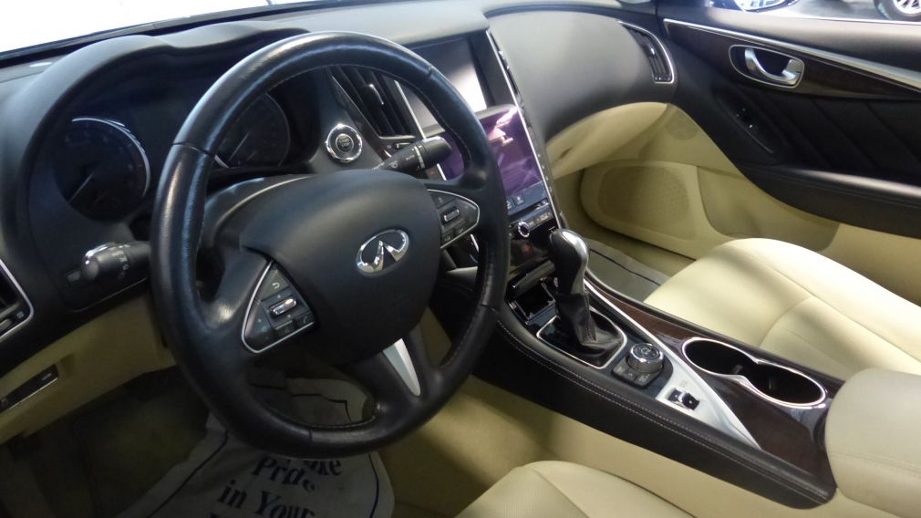 2015 Infiniti Q50 TOURING TECH AWD (Cuir-Toit-Nav) #9