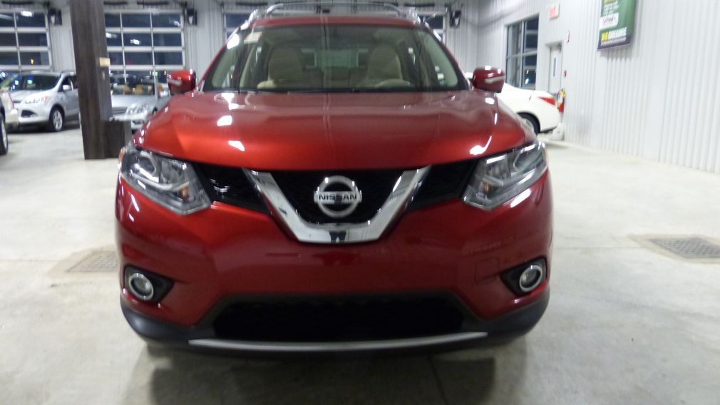 2014 Nissan Rogue SL AWD (Cuir-Toit-Nav) A/C Gr-Électrique #2