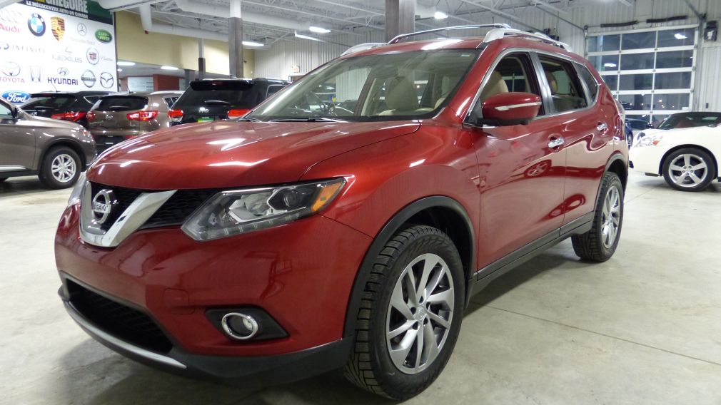 2014 Nissan Rogue SL AWD (Cuir-Toit-Nav) A/C Gr-Électrique #3