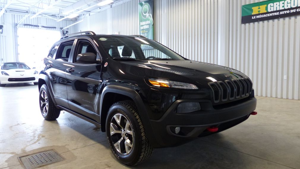 2016 Jeep Cherokee Trailhawk AWD V6 (Cuir-Toit-Nav-Caméra) #0