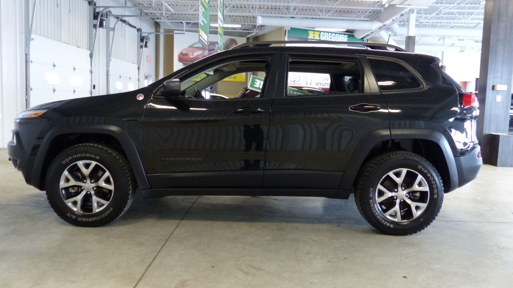 2016 Jeep Cherokee Trailhawk AWD V6 (Cuir-Toit-Nav-Caméra) #4