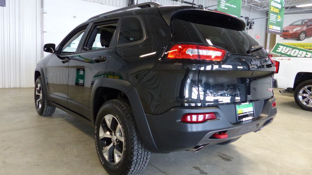 2016 Jeep Cherokee Trailhawk AWD V6 (Cuir-Toit-Nav-Caméra) #5