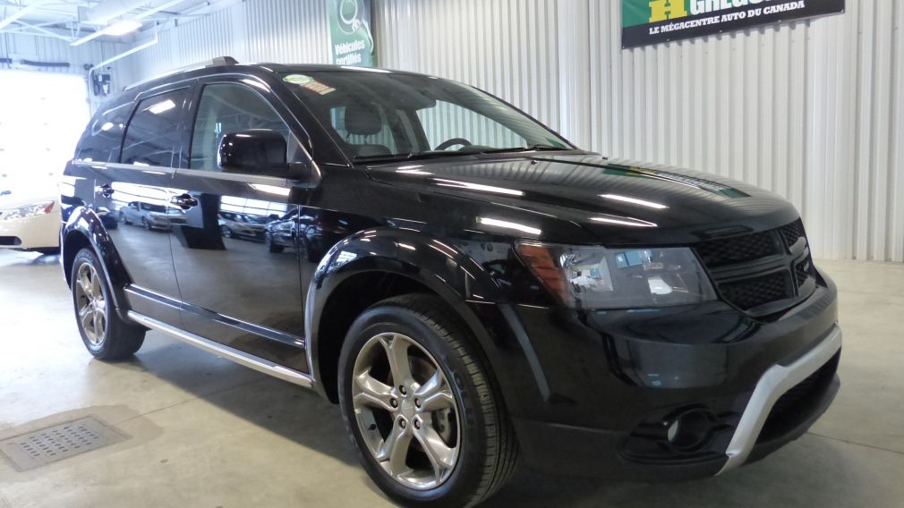 2016 Dodge Journey Crossroad AWD CUIR TOIT NAV CAM #0