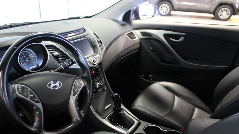 2014 Hyundai Elantra Limited (CUIR-TOIT-NAV) A/C Gr-Électrique #9