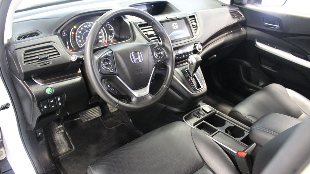 2015 Honda CRV Touring AWD (Cuir-Toit-Nav-Caméra-Mags) #8