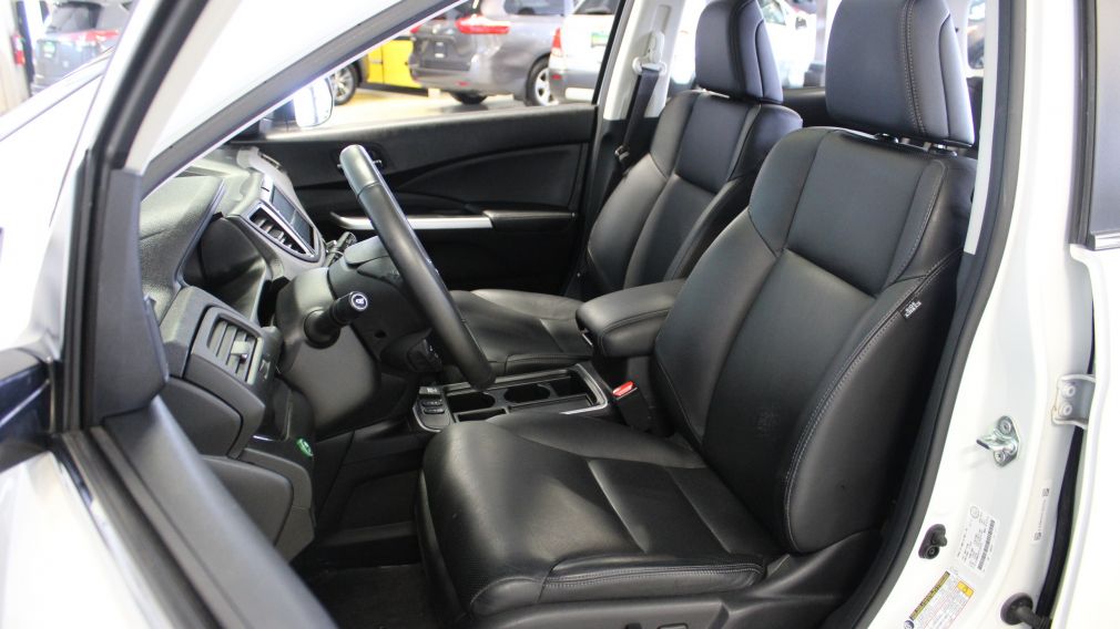 2015 Honda CRV Touring AWD (Cuir-Toit-Nav-Caméra-Mags) #21