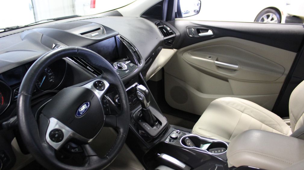 2014 Ford Escape Titanium AWD (CUIR-TOIT PANO-CAM) A/C Gr-Electriqu #9
