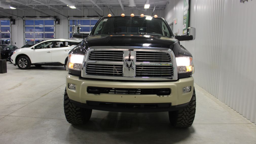 2012 Ram 2500 Laramie Longhorn Crew (Cuir-Toit-Nav-Caméra) #2