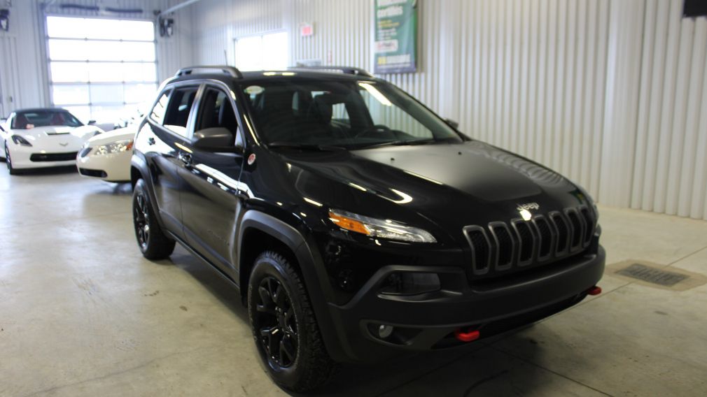 2016 Jeep Cherokee Trailhawk 4X4 V6 (Cuir-Toit-Mags) #0