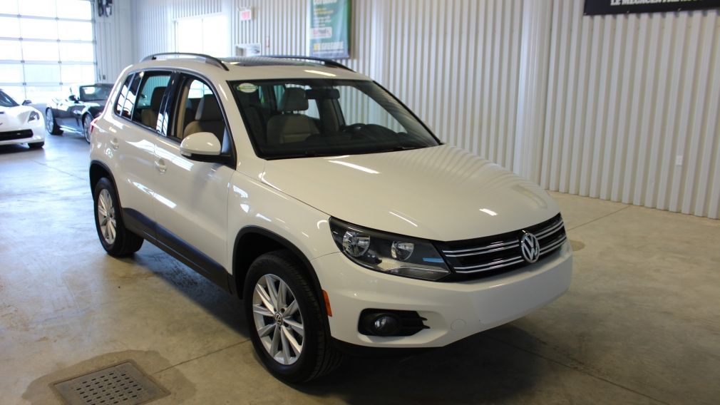 2013 Volkswagen Tiguan Comfortline AWD (Cuir-Toit Pano-Nav-Bluetooth) #0