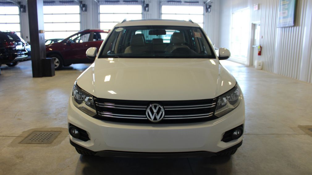 2013 Volkswagen Tiguan Comfortline AWD (Cuir-Toit Pano-Nav-Bluetooth) #2