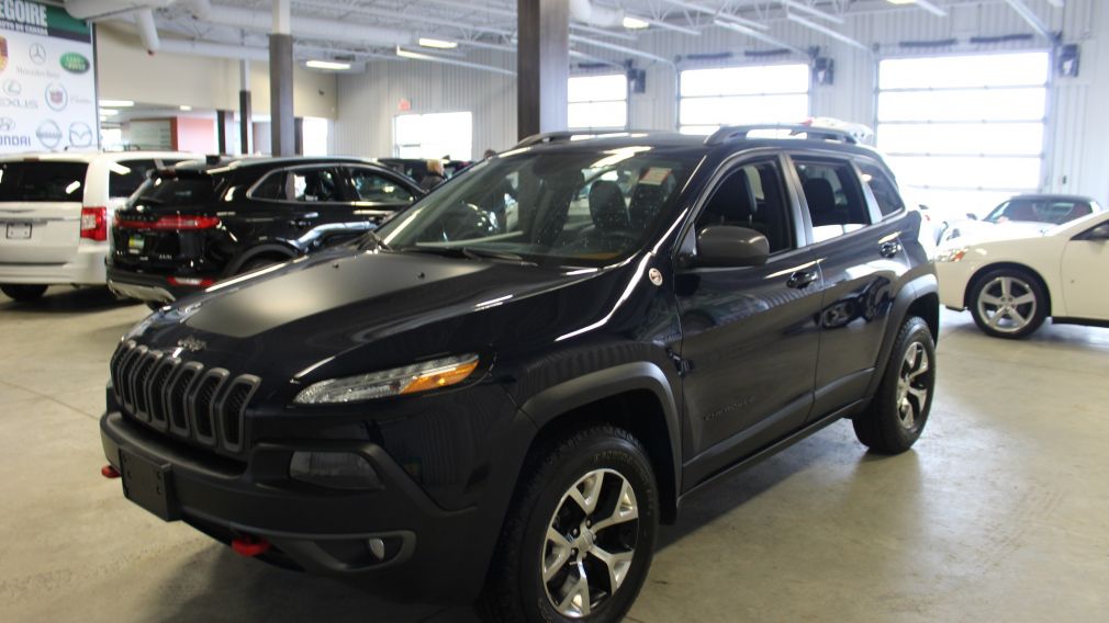 2016 Jeep Cherokee Trailhawk 4x4 (Cuir-Toit Pano-Nav-Bluetooth) #2