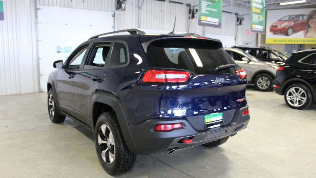 2016 Jeep Cherokee Trailhawk 4x4 (Cuir-Toit Pano-Nav-Bluetooth) #4