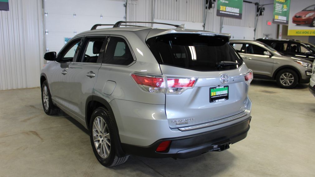 2014 Toyota Highlander XLE AWD (Cuir-Toit-Nav-Mags-Caméra) #4