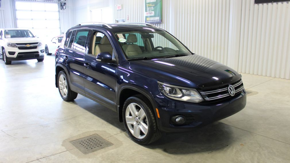 2013 Volkswagen Tiguan AWD A/C Gr-Electrique (Cuir-Toit pano-Mag) #0