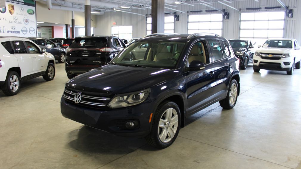 2013 Volkswagen Tiguan AWD A/C Gr-Electrique (Cuir-Toit pano-Mag) #2