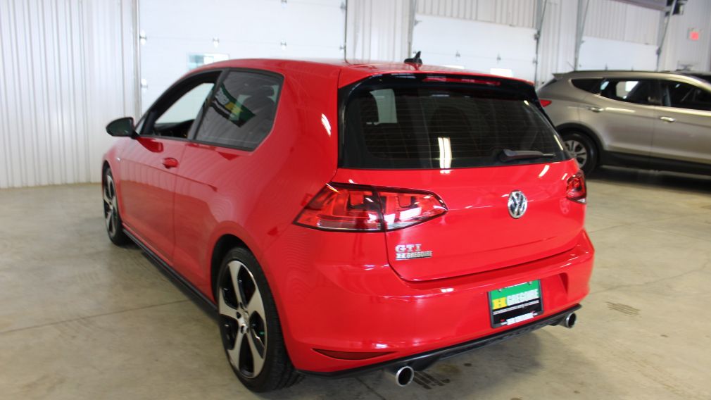 2015 Volkswagen GTI Autobahn DSG (Cuir-Toit-Mags-Bluetooth) #4