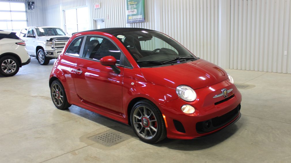 2013 Fiat 500 Abarth Turbo Convertible (Cuir-Mags-Bluetooth) #0