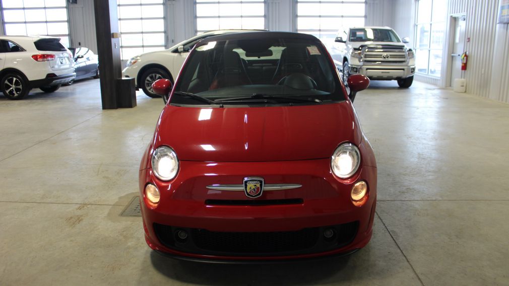 2013 Fiat 500 Abarth Turbo Convertible (Cuir-Mags-Bluetooth) #1