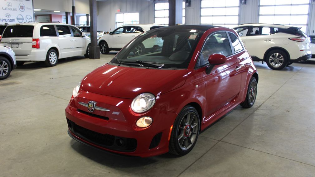 2013 Fiat 500 Abarth Turbo Convertible (Cuir-Mags-Bluetooth) #3