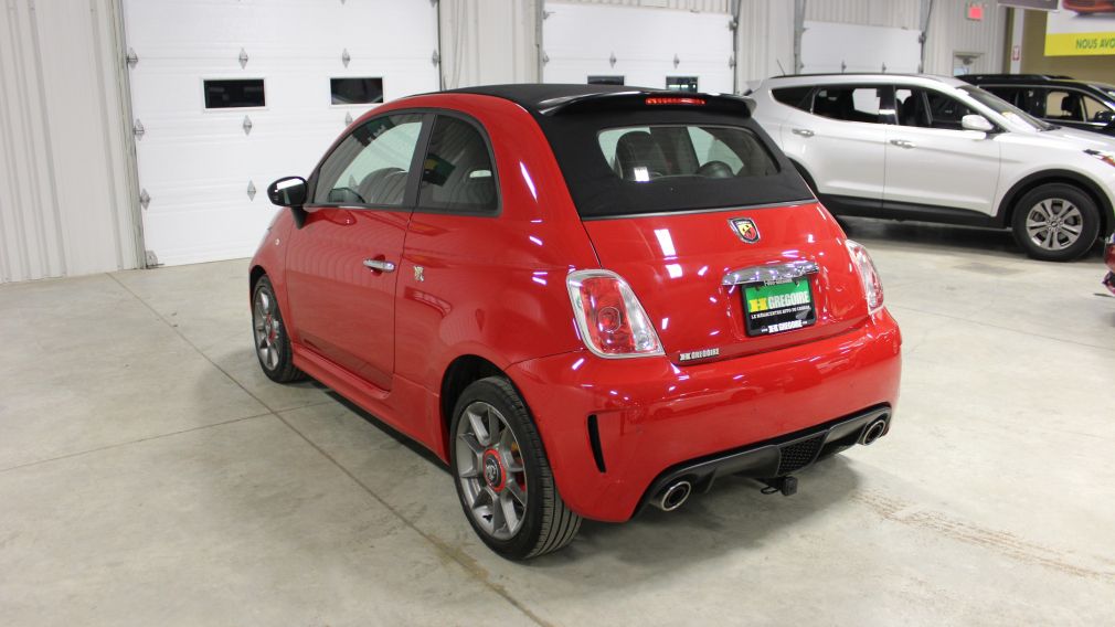 2013 Fiat 500 Abarth Turbo Convertible (Cuir-Mags-Bluetooth) #5